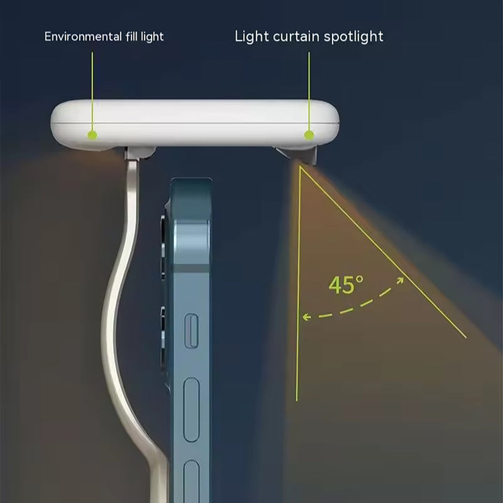 Night reading, anti blue light, eye protection screen, hanging light for iphone Magsafe Heloideo