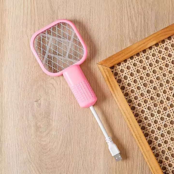 USB electric mosquito swatter, mosquito trap mini 2-in-1 mosquito repellent Heloideo